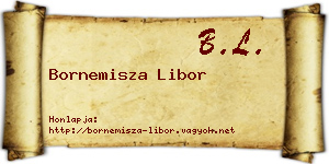 Bornemisza Libor névjegykártya